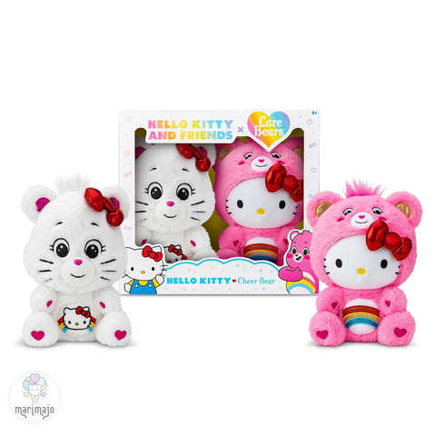 Ositos Cariñositos X Sanrio Hello Kitty y Alegrosita Pack X 2
