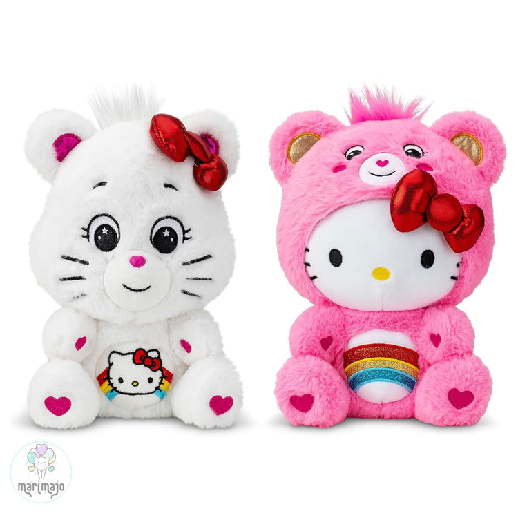 Ositos Cariñositos X Sanrio Hello Kitty y Alegrosita Pack X 2