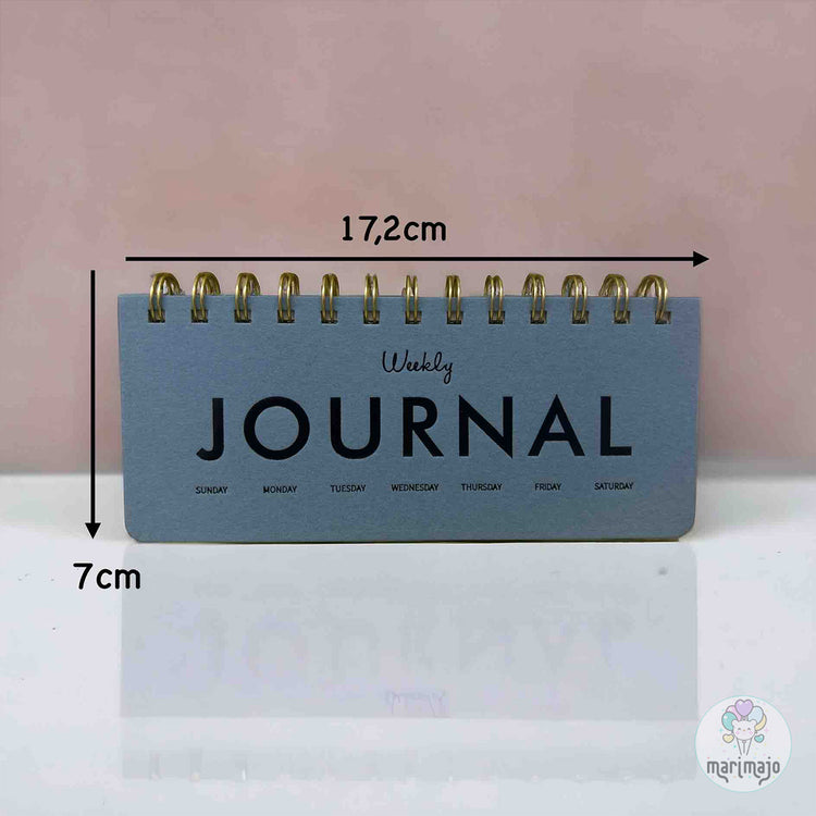Agenda/Planeador De Bolsillo Semanal JOURNAL