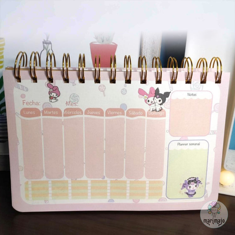 Agenda/Planeador Kuromi