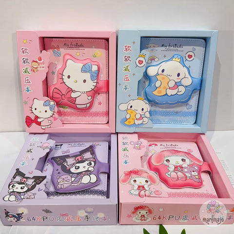 Agenda/Planeador Cinnamoroll Acolchado Cierre Magnetico