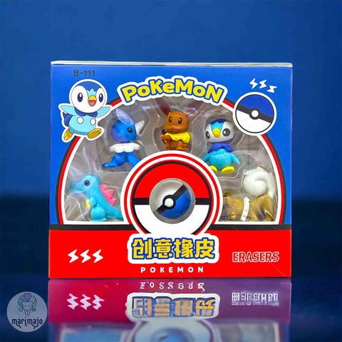 Borradores Pokemon Caja X 6 Unidades Motivo 2