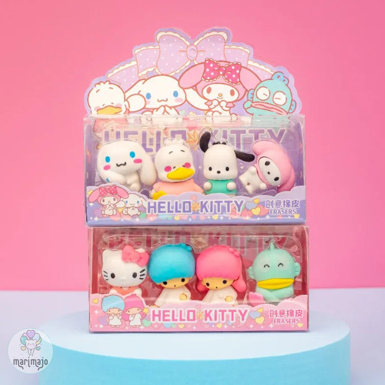 Borradores Sanrio Caja X 4 Unidades Motivo 2