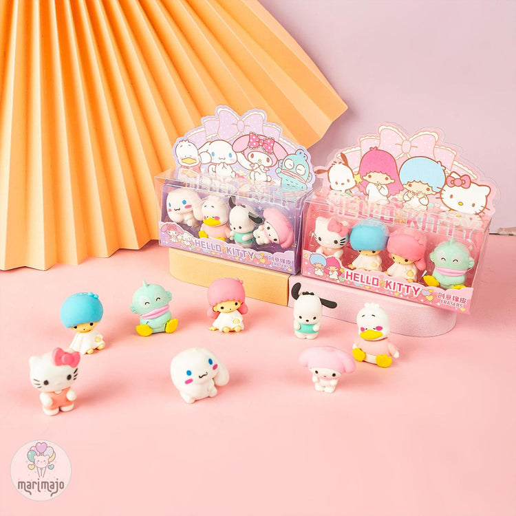 Borradores Sanrio Caja X 4 Unidades Motivo 2