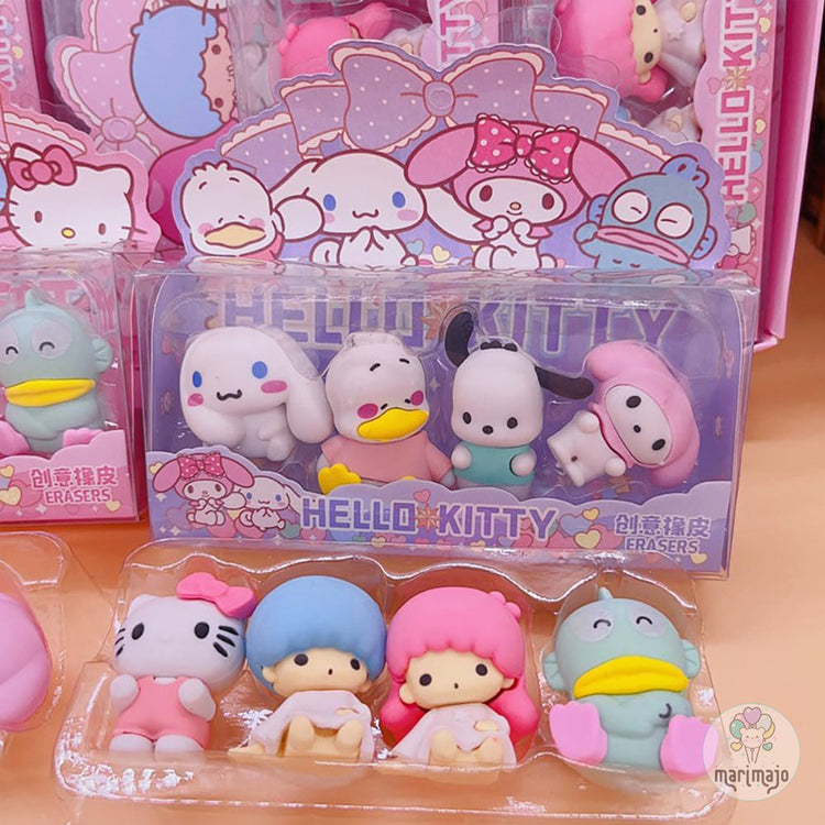 Borradores Sanrio Caja X 4 Unidades Motivo 2