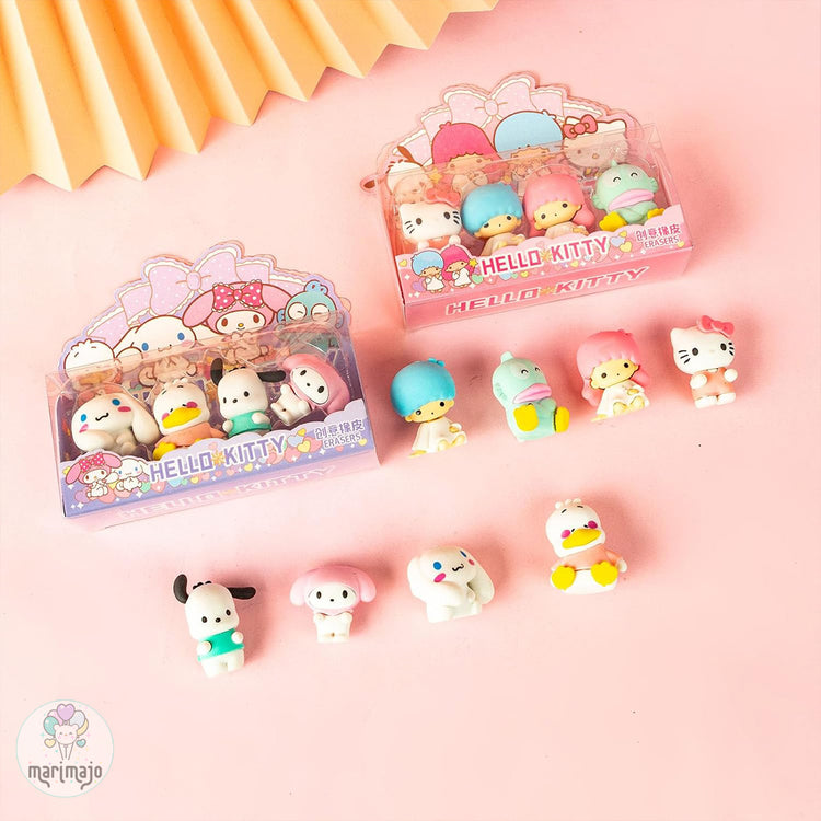 Borradores Sanrio Caja X 4 Unidades Motivo 1