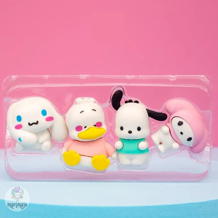 Borradores Sanrio Caja X 4 Unidades Motivo 2