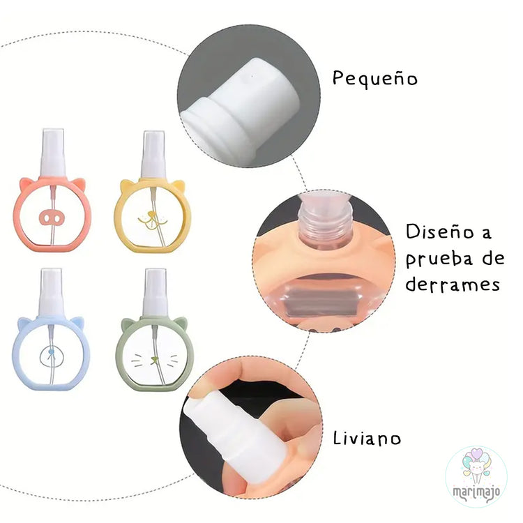 Botella Spray Antibacterial