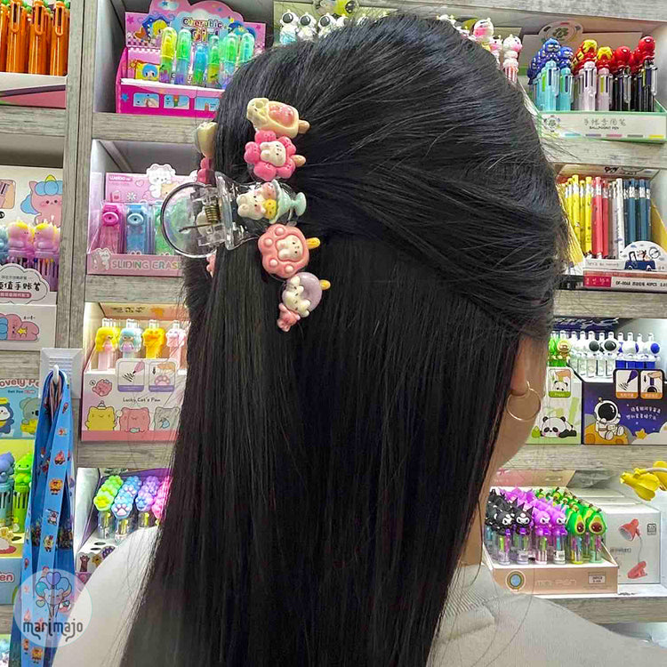 Caimán Para El Pelo Conejitos Kawaii