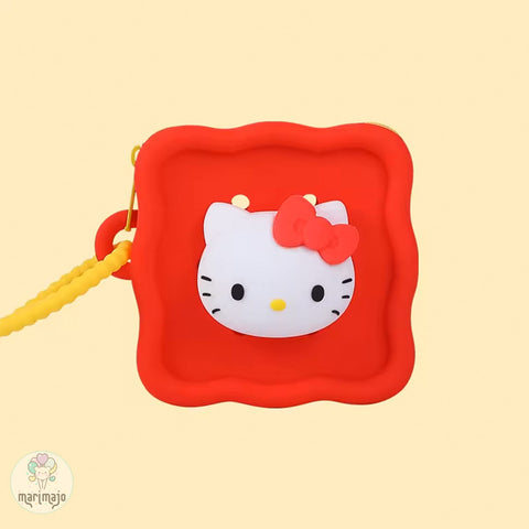 Monedero Hello Kitty Cuadrado