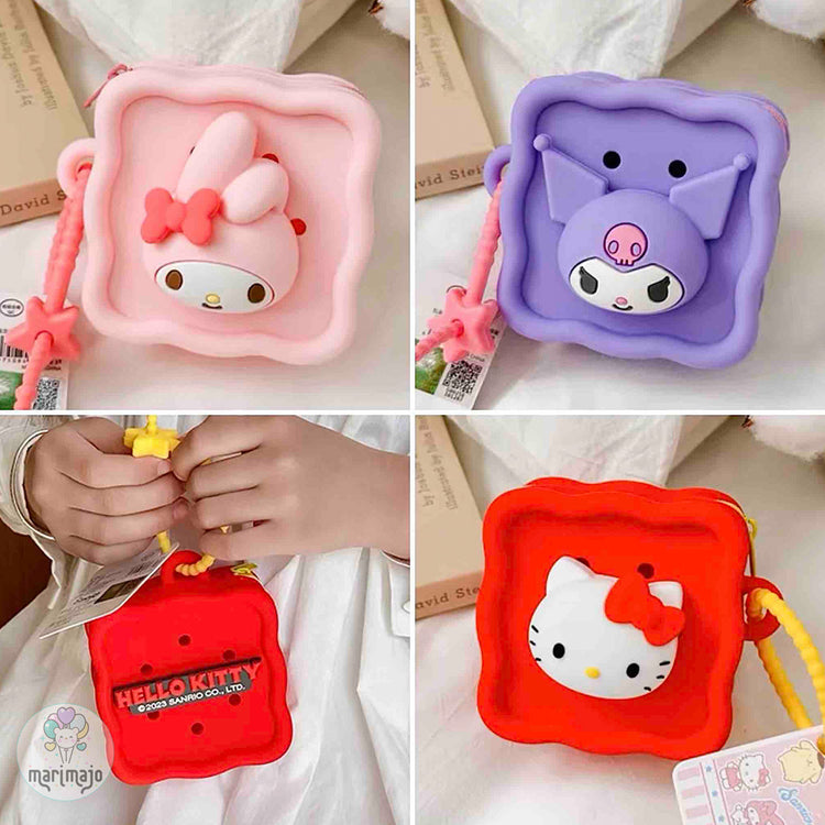 Monedero Hello Kitty Cuadrado