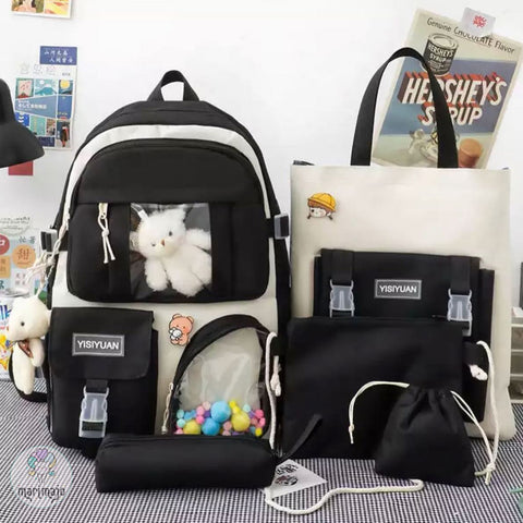 Morral 5 Piezas Estilo Coreano