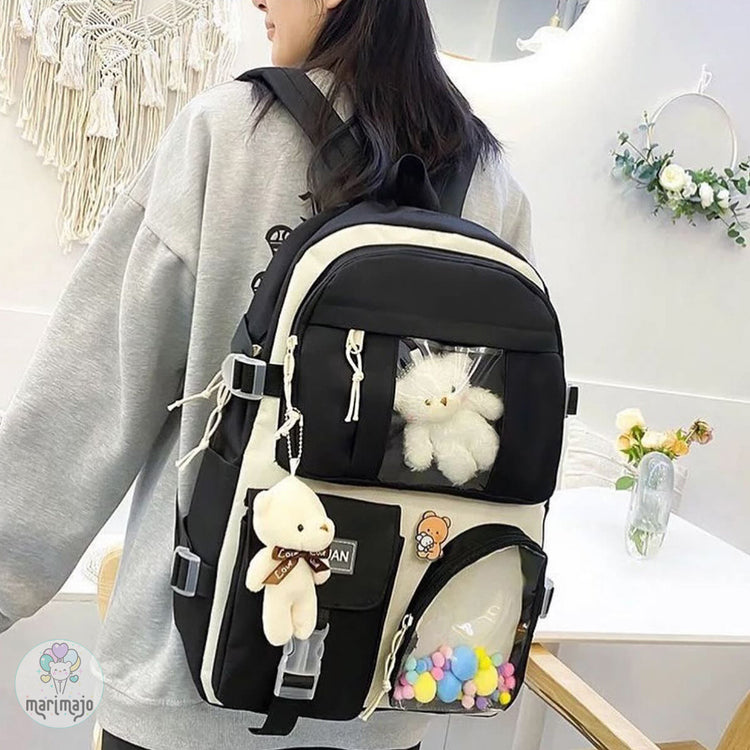 Morral 5 Piezas Estilo Coreano