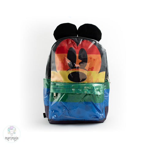 Morral Mickey Colores Impermeable