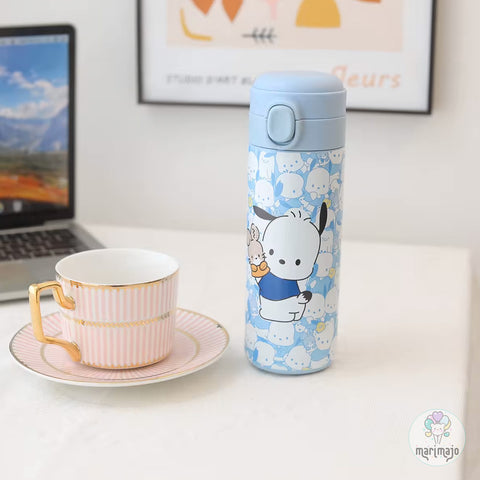 Termo Pochacco Color Azul