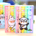 Resaltador Kawaii Panda, Conejo X 6 Colores