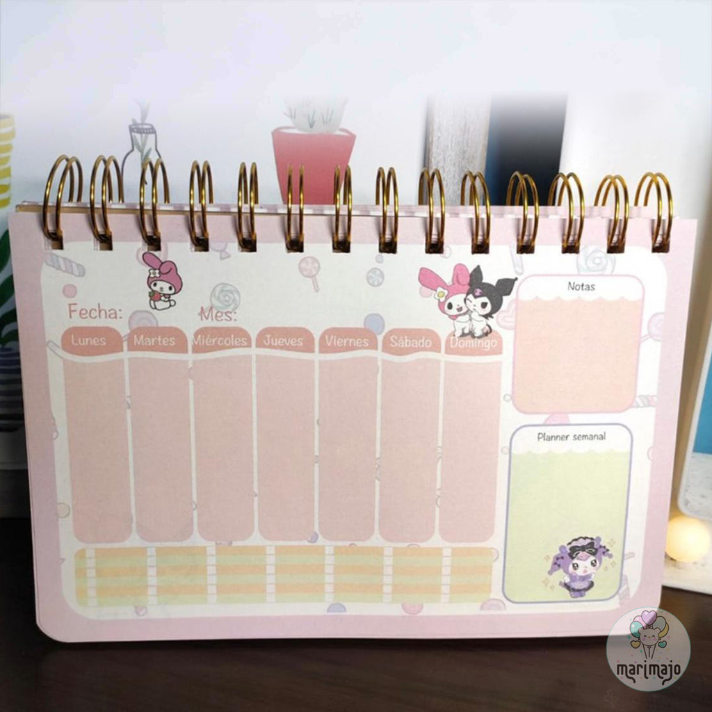 Agenda/Planeador Kuromi