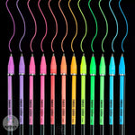 Esfero De Gel Colores Pastel Neon X 12 Colores