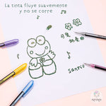 Esfero De Gel Colores Pastel Neon X 12 Colores