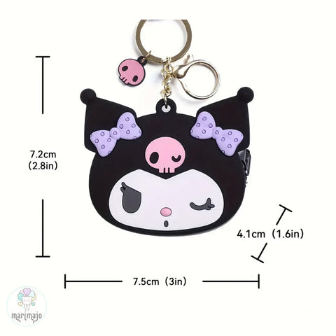 Llavero Monedero Kuromi