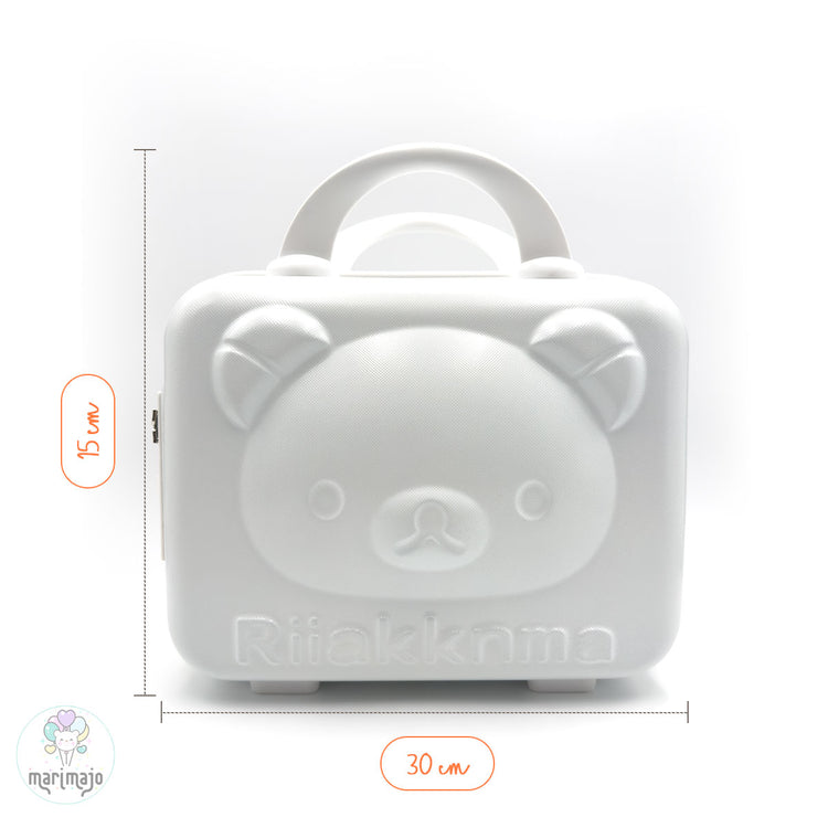 Maletin Rilakkuma, Cosmetiquera Equipaje De Mano Blanco