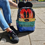 Morral Mickey Colores Impermeable